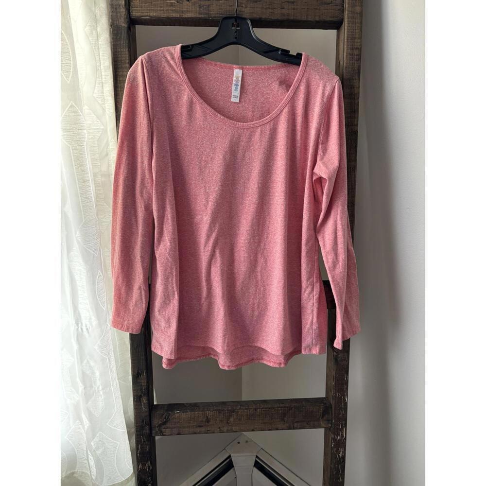 Lularoe Lynnae Pink Top
